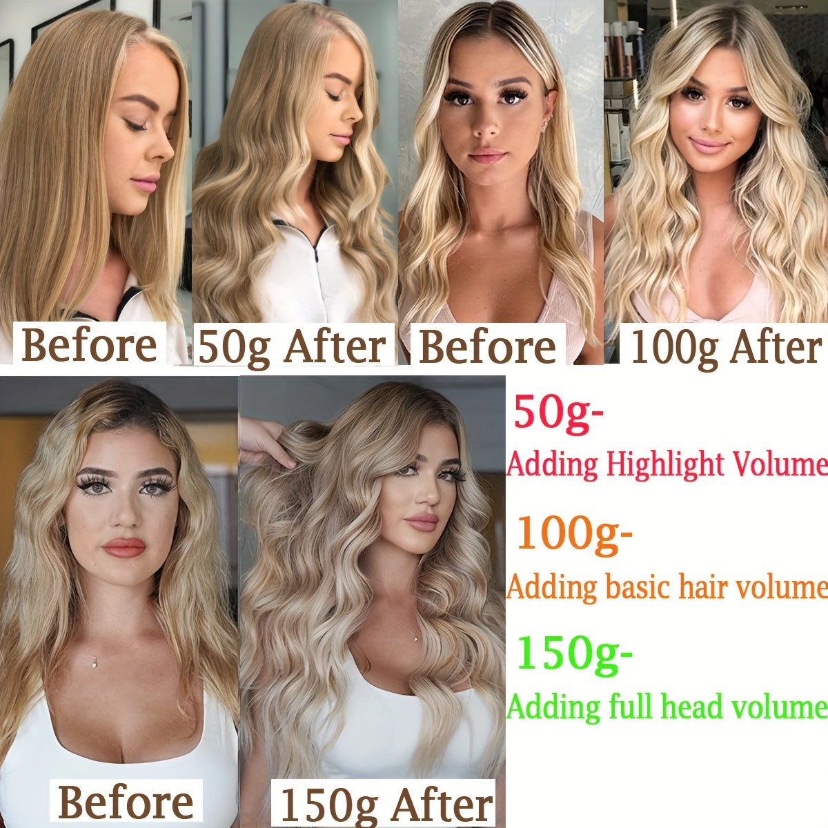 50 Strands/ 50 Gram Keratin Fushion Human Hair Extensions 100% Real Hair U tip Extensions Keratin U Tip Hair Extensions Nail Tips 40.64cm-60.96cm Pre Bonded U Tip Hair Extensions Human Hair