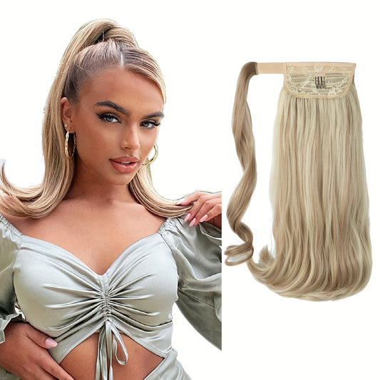 Straight Hair Ponytail Extension with Combs - SARLA Brand - Suitable for White Women - Stylish and Durable