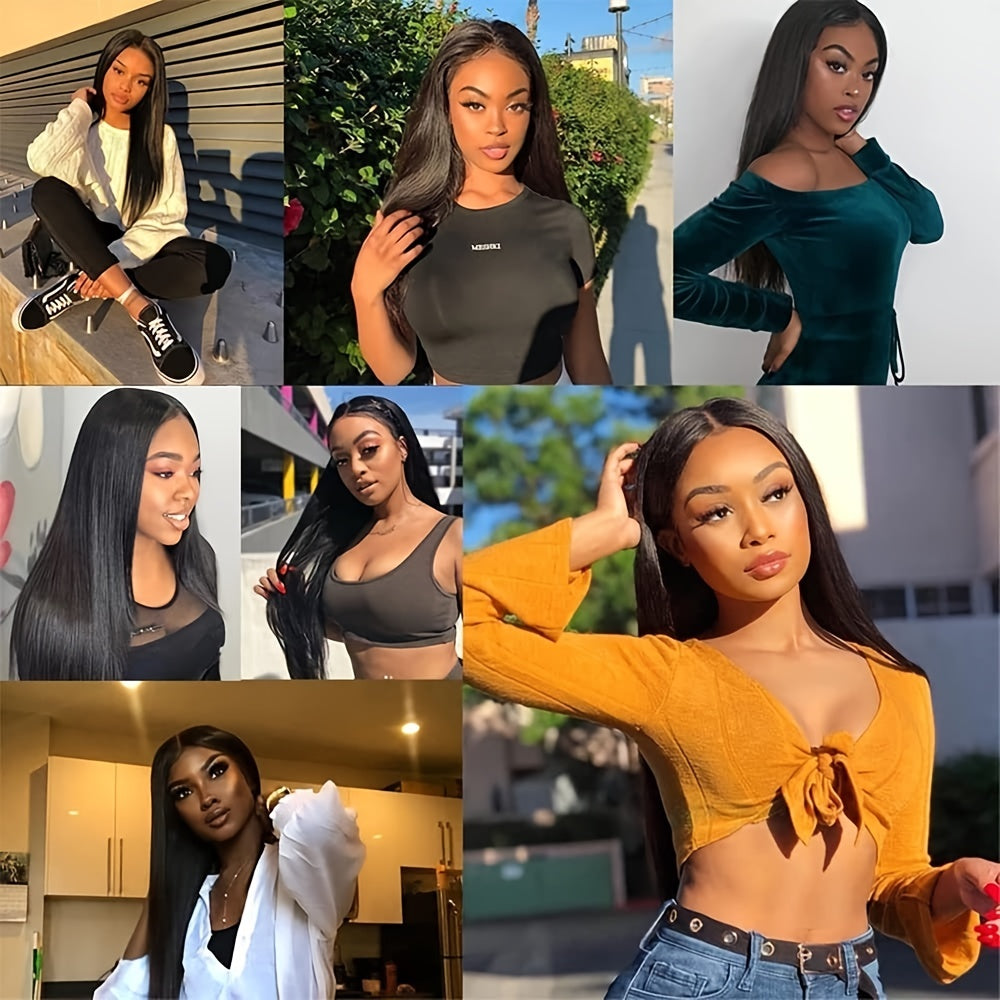 100% Unprocessed Virgin Hair Straight Weave Bundles Human Hair 3 Bundles Deals