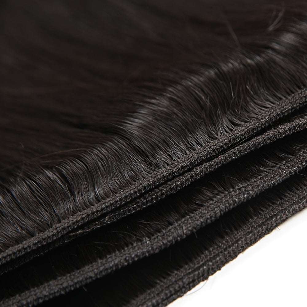 100% Unprocessed Virgin Hair Straight Weave Bundles Human Hair 3 Bundles Deals