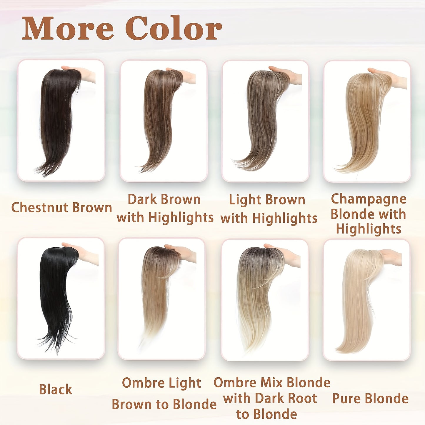 Clip in Bangs Bangs with Hair, 360° Cover Clip in Bangs Hair Clip in Hair Extensions, Blonde with Dark Root Hair Bangs for Women French Bangs with Hairpieces Clip in Bangs for Daily Wear