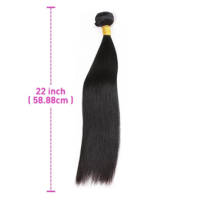 100% Unprocessed Virgin Hair Straight Weave Bundles Human Hair 3 Bundles Deals